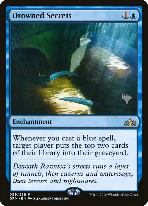 Drowned Secrets (Promo Pack) [Guilds of Ravnica Promos] - Español
