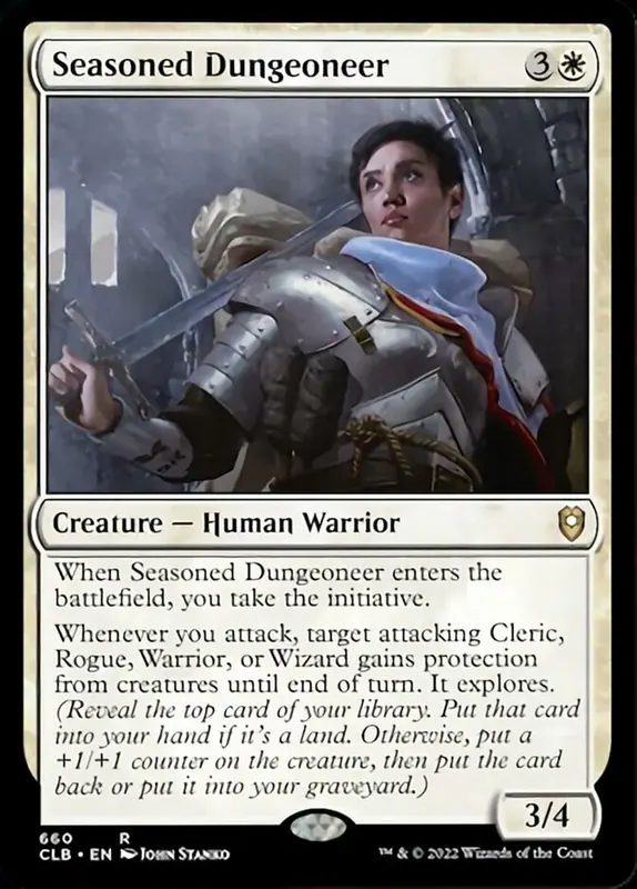 Seasoned Dungeoneer [Commander Legends: Battle for Baldur's Gate] - Español