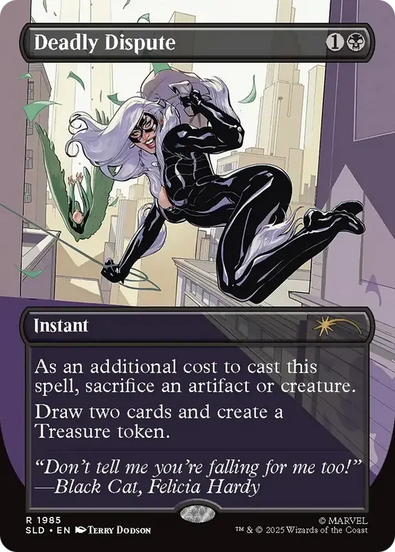 Deadly Dispute (1985) (Rainbow Foil) [Secret Lair Drop Series]