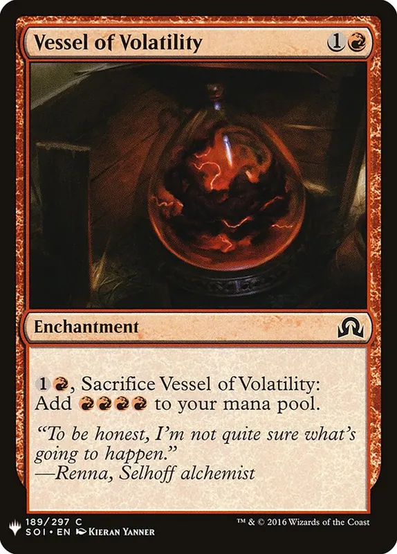 Vessel of Volatility [The List]