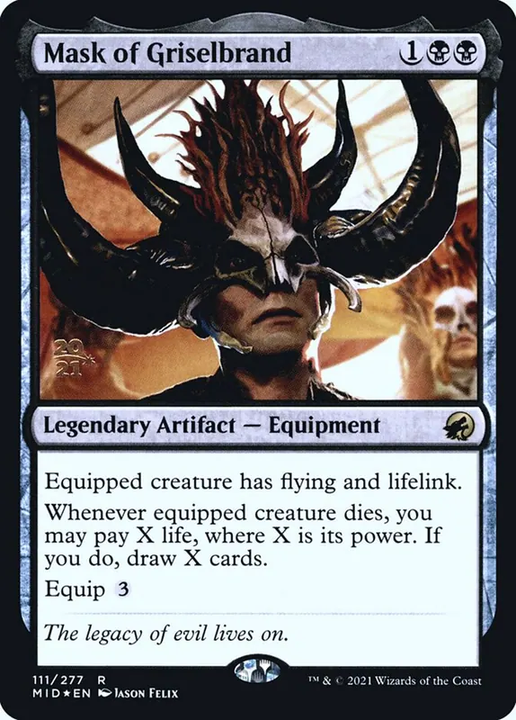 Mask of Griselbrand [Innistrad: Midnight Hunt Promos]