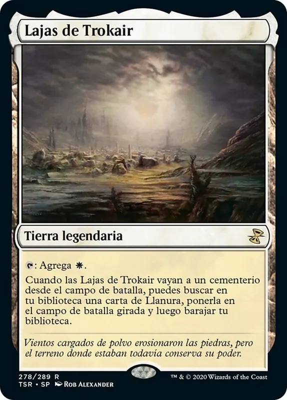 Flagstones of Trokair [Time Spiral Remastered] - Español