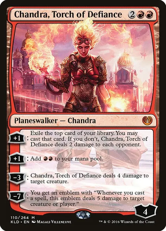 Chandra, Torch of Defiance - Español [Kaladesh]
