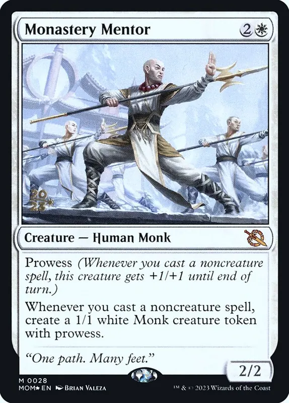 Monastery Mentor [March of the Machine Promos]