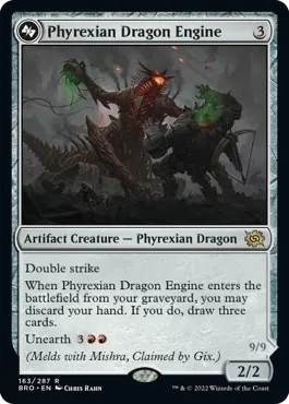 Phyrexian Dragon Engine [The Brothers' War]