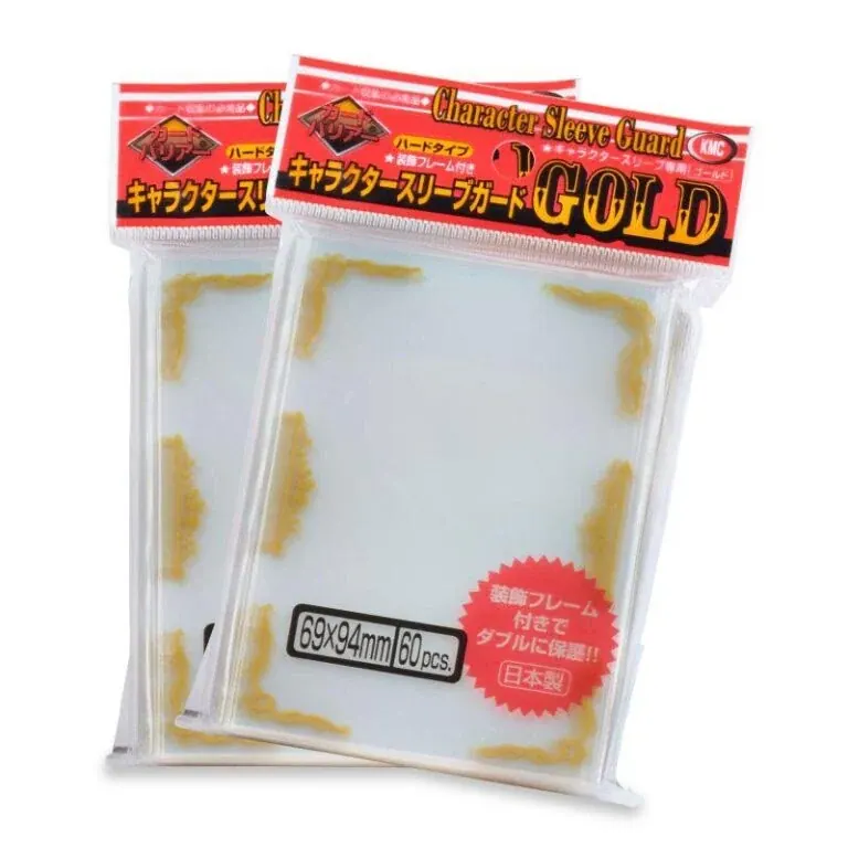 Protectores Oversized- Character Guard with Gold (60)