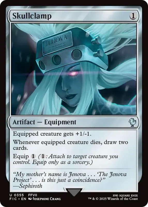 Skullclamp [FINAL FANTASY Commander]