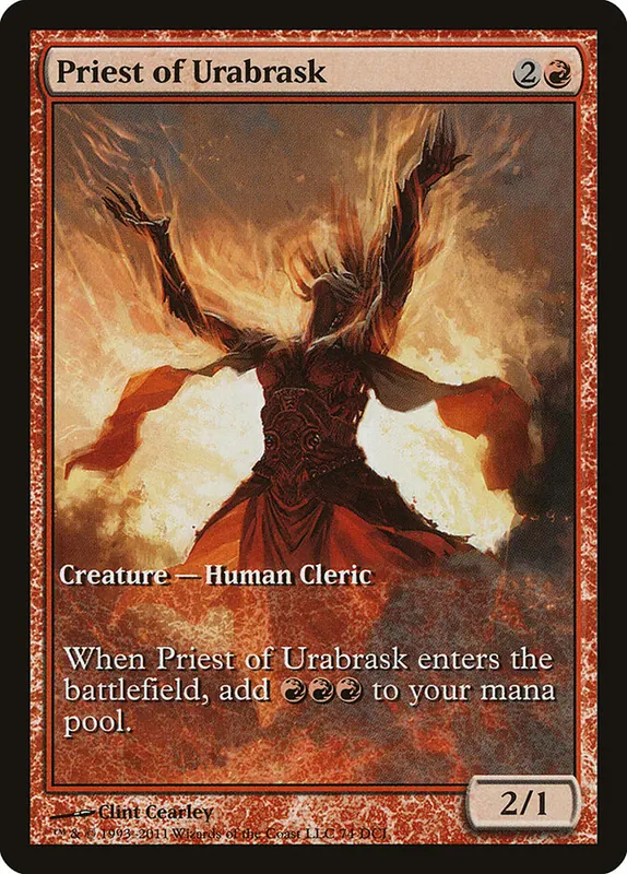 Priest of Urabrask [DCI Promos]