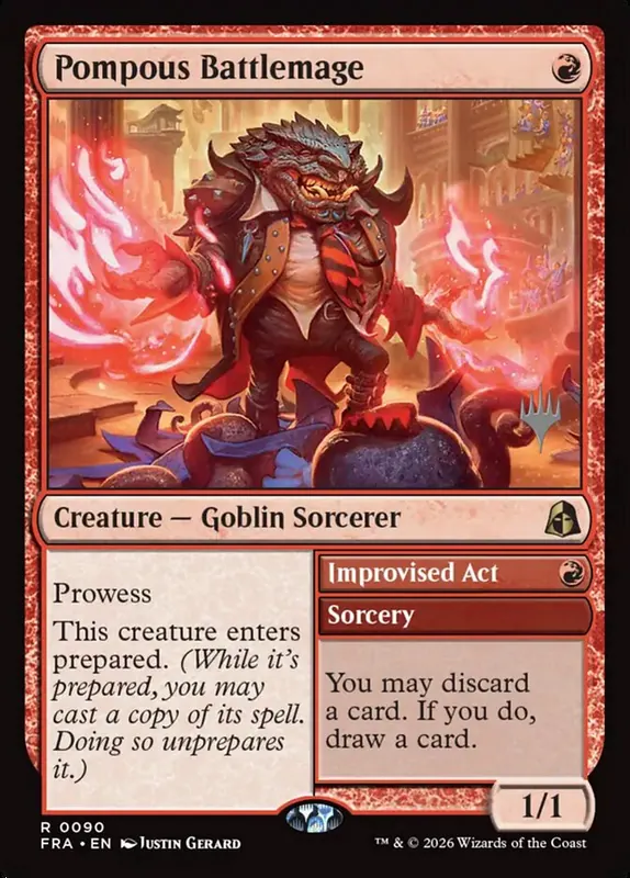 Pompous Battlemage // Improvised Act [Reality Fracture Promos]