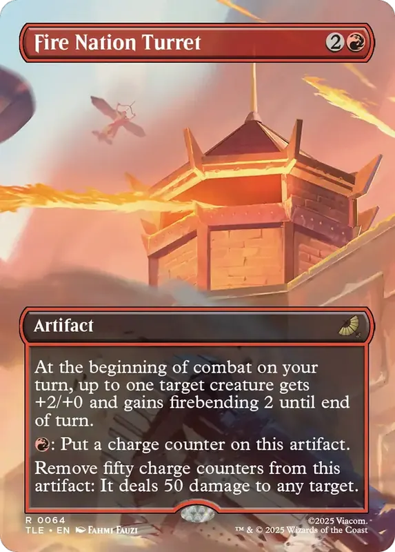 Fire Nation Turret (Borderless) [Avatar: The Last Airbender: Eternal-Legal]