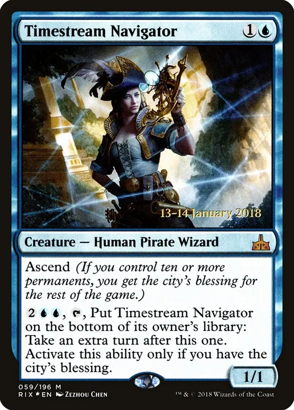 Timestream Navigator [Rivals of Ixalan Promos]