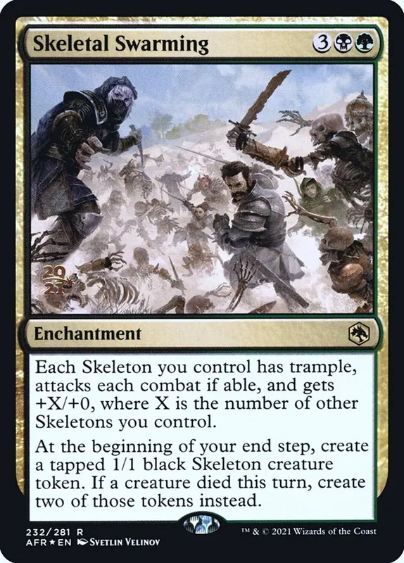Skeletal Swarming [Adventures in the Forgotten Realms Promos]