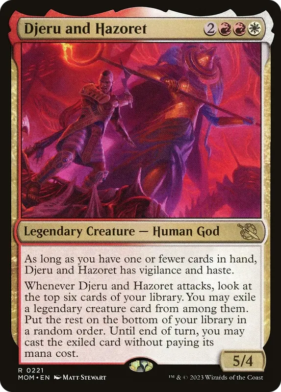 Djeru and Hazoret [March of the Machine] - Español
