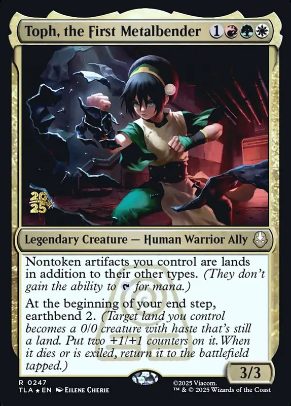 Toph, the First Metalbender [Avatar: The Last Airbender Promos]
