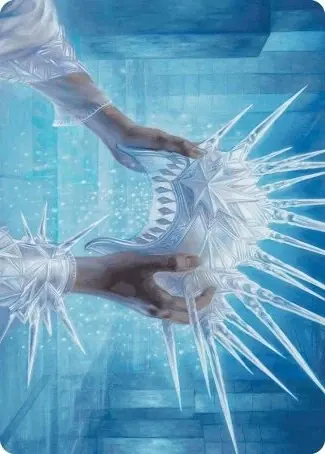 Hylda's Crown of Winter Art Card [Wilds of Eldraine Art Series]
