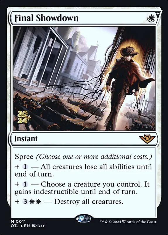 Final Showdown [Outlaws of Thunder Junction Promos]