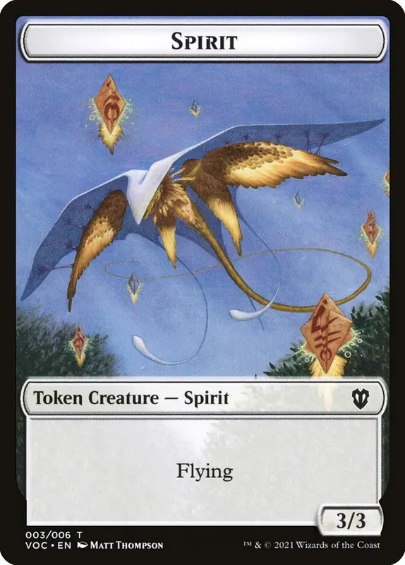 Spirit [Crimson Vow Commander Tokens]