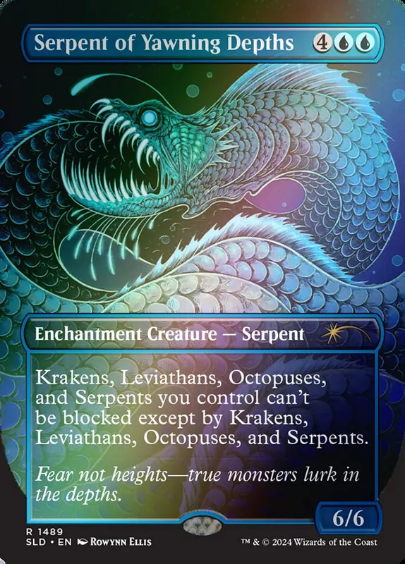 Serpent of Yawning Depths [Secret Lair Drop]