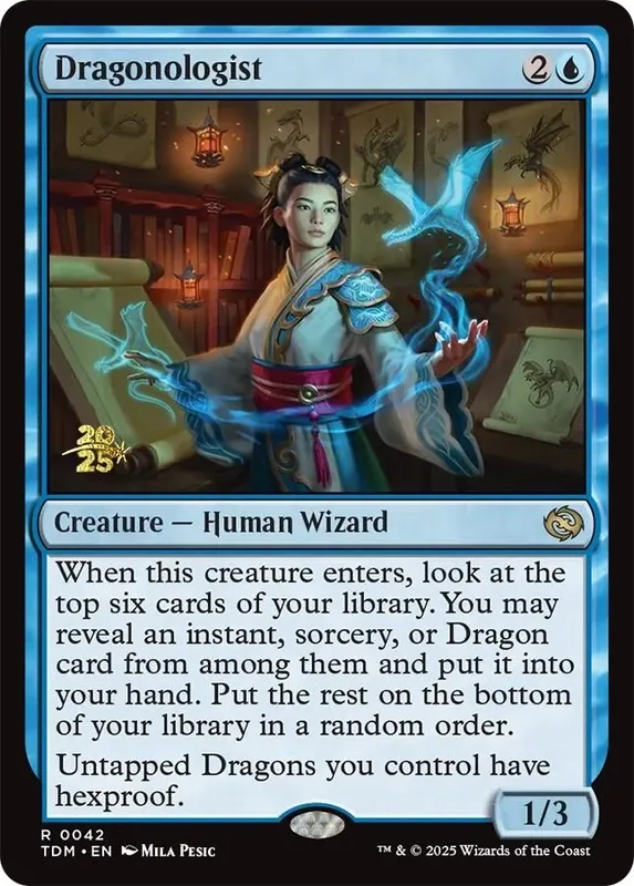 Dragonologist - Español [Tarkir: Dragonstorm Prerelease Cards]