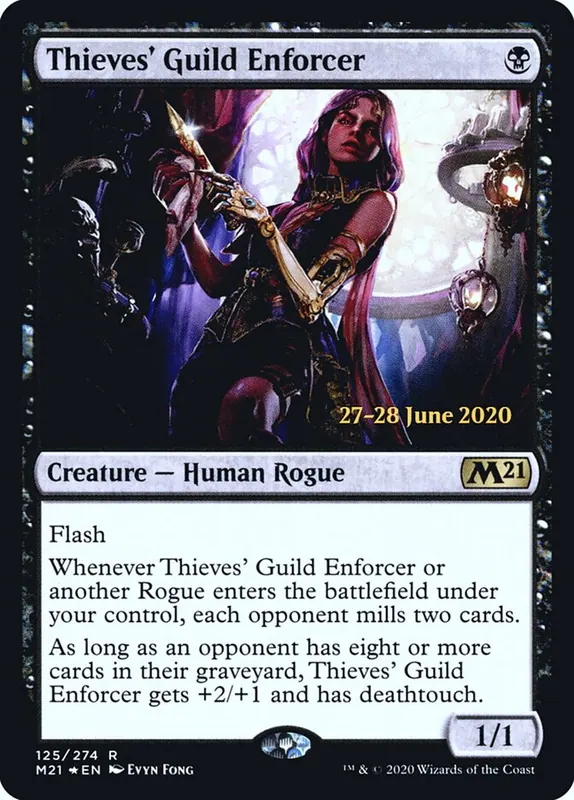 Thieves' Guild Enforcer [Core Set 2021 Promos]