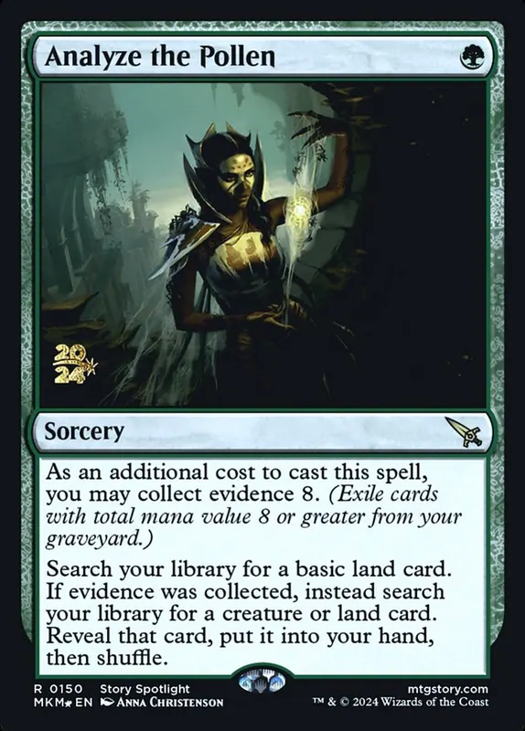 Analyze the Pollen [Murders at Karlov Manor Promos]