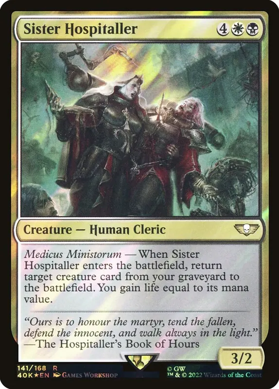 Sister Hospitaller [Warhammer 40,000 Commander]