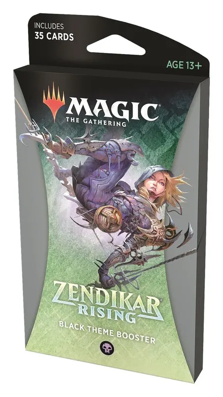 ZENDIKAR RISING BLACK THEME BOOSTER