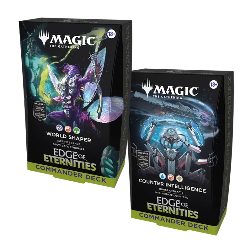 Mtg - Edge Of Eternities - Commander Decks Pack x 2 - Ingles