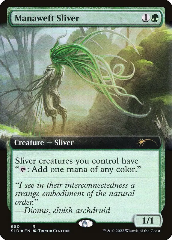 Manaweft Sliver [Secret Lair Drop]