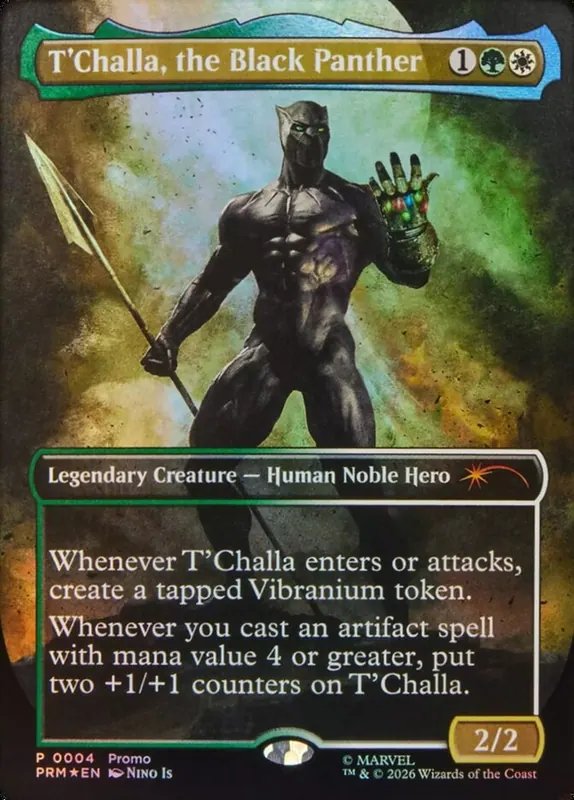 T'Challa, the Black Panther [Marvel Legends Series Inserts]