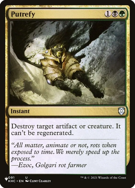Putrefy [The List]