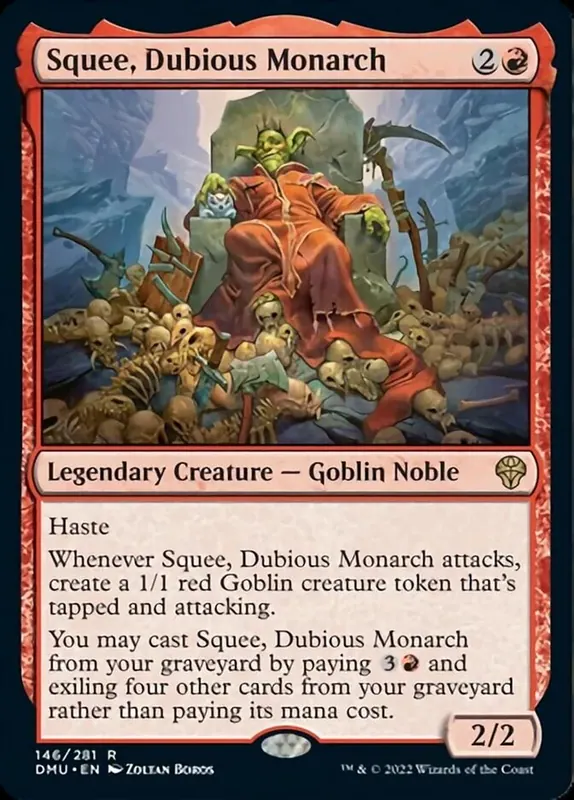 Squee, Dubious Monarch [Dominaria United] - Español
