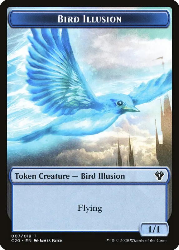 Bird Illusion [Commander 2020 Tokens]