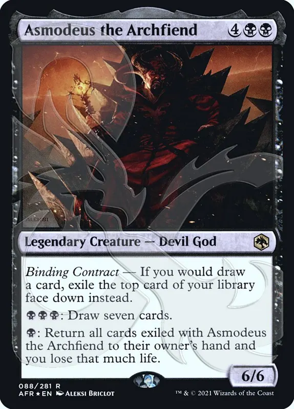 Asmodeus the Archfiend [Adventures in the Forgotten Realms Promos]