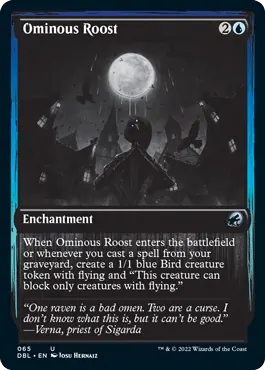 Ominous Roost [Innistrad: Double Feature]