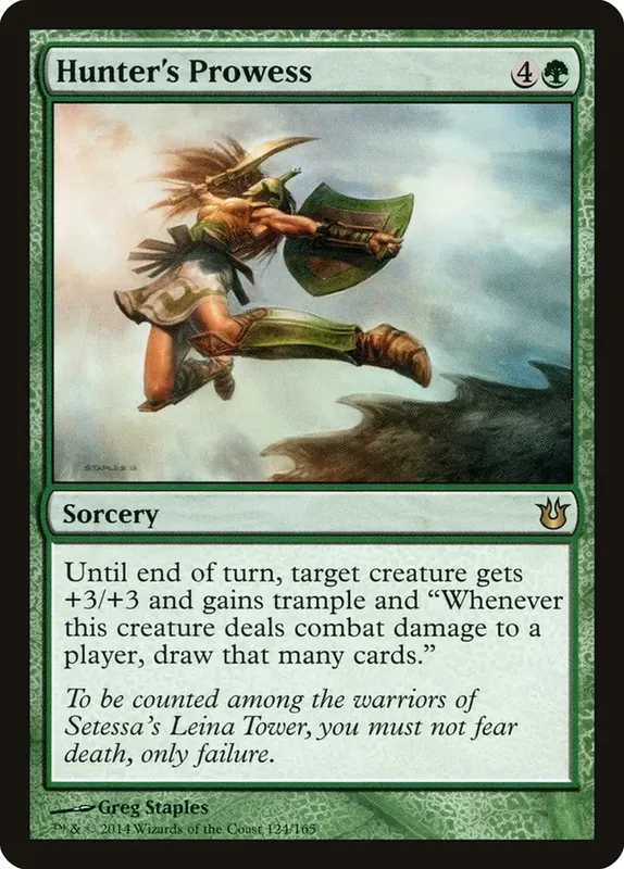 Hunter's Prowess - Español [Born of the Gods]