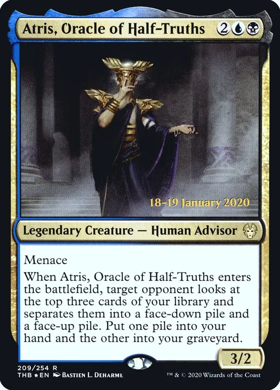 Atris, Oracle of Half-Truths [Theros Beyond Death Promos]
