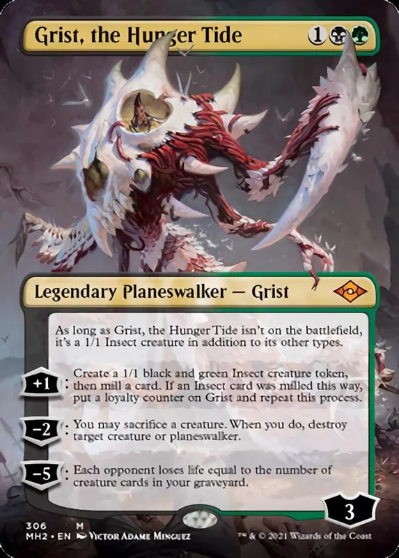 Grist, the Hunger Tide (Borderless) - Español [Modern Horizons 2]
