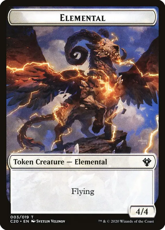 Elemental [Commander 2020 Tokens]