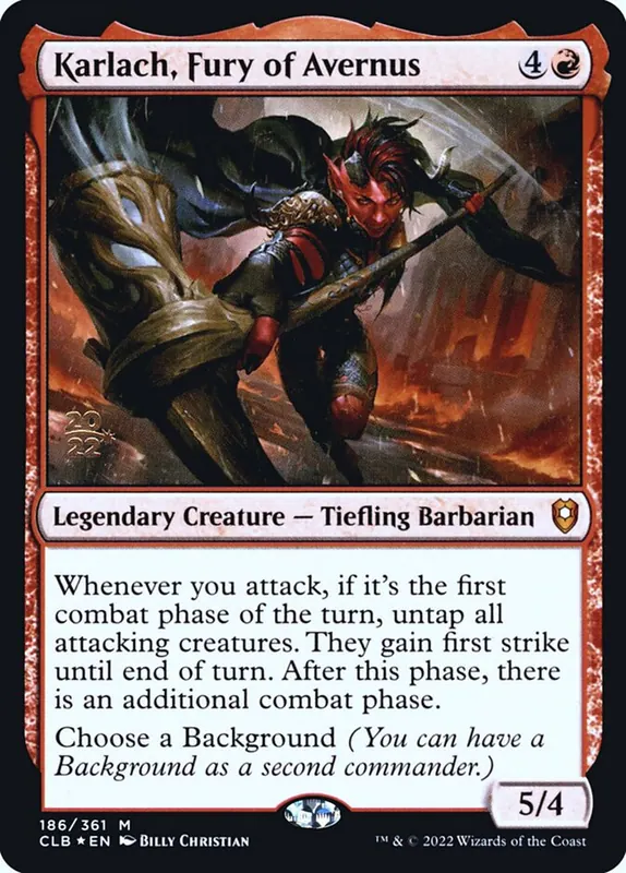 Karlach, Fury of Avernus [Battle for Baldur's Gate Promos]