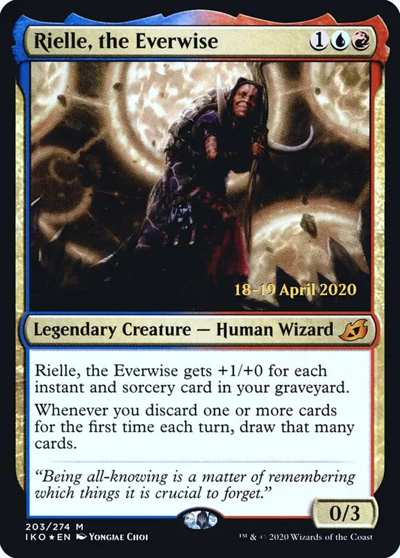 Rielle, the Everwise [Ikoria: Lair of Behemoths Promos]