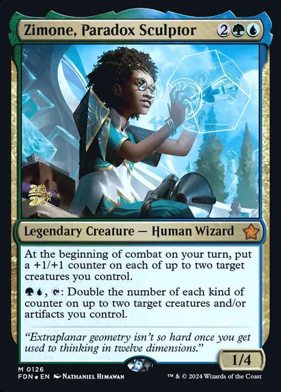 Zimone, Paradox Sculptor [Foundations Promos]