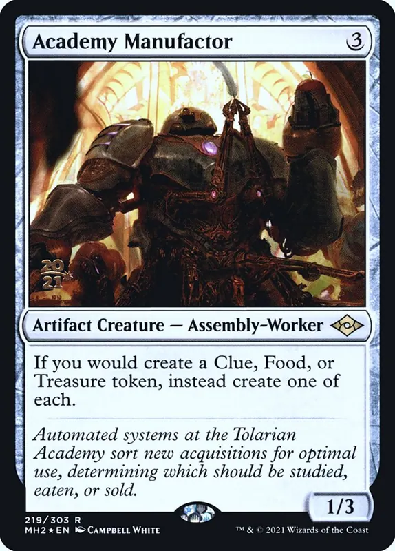 Academy Manufactor [Modern Horizons 2 Promos]