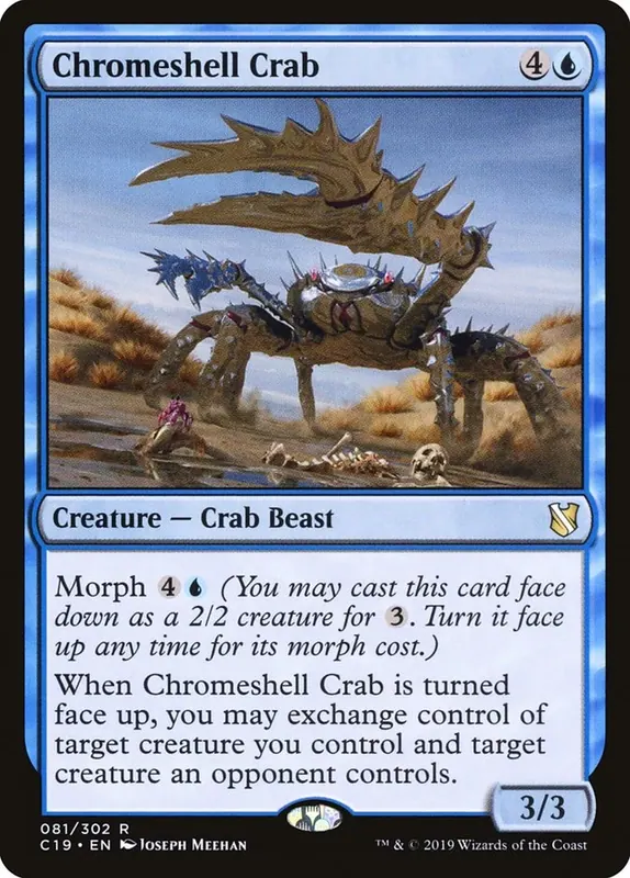 Chromeshell Crab [Commander 2019]