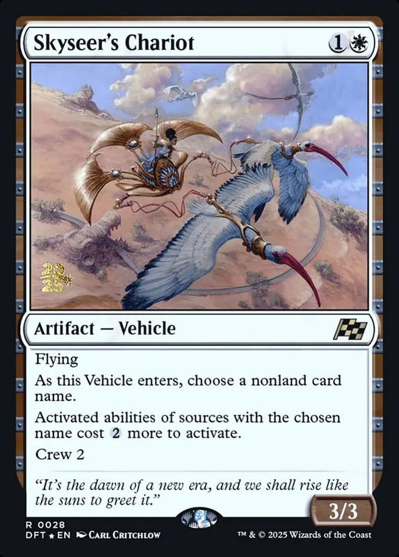 Skyseer's Chariot [Aetherdrift Promos]