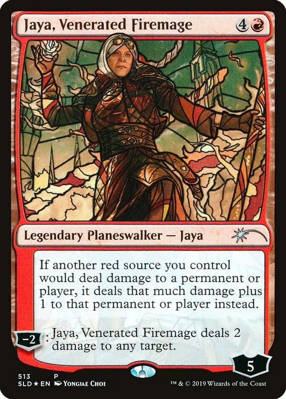 Jaya, Venerated Firemage [Secret Lair Drop]