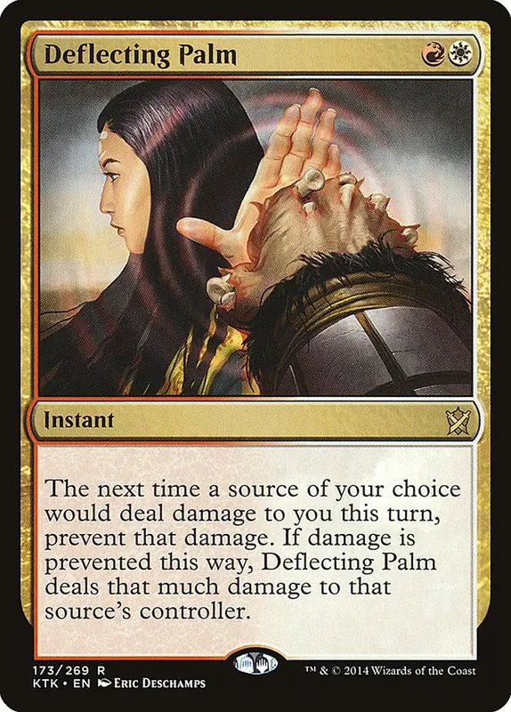 Deflecting Palm [Khans of Tarkir] - Portugues
