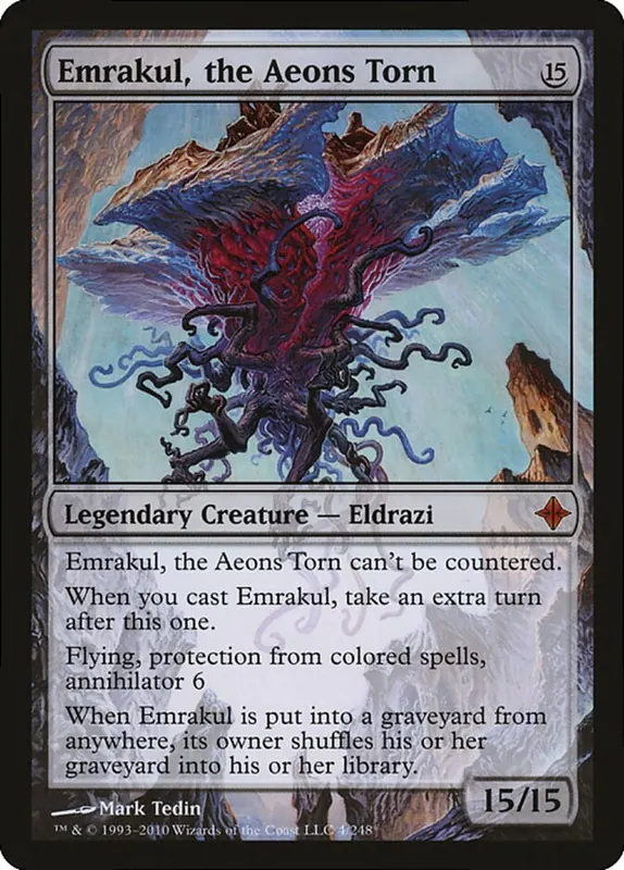 Emrakul, the Aeons Torn [Magic Player Rewards 2010]
