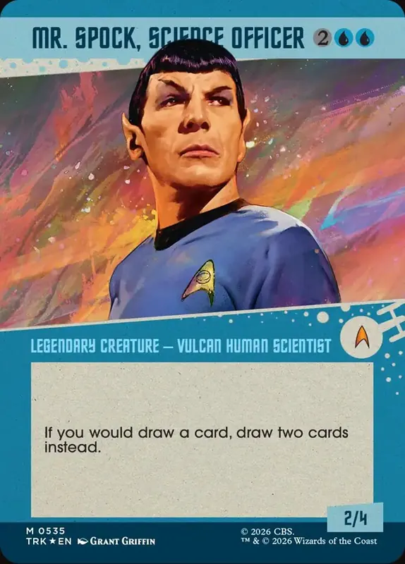 Mr. Spock, Science Officer [Star Trek]
