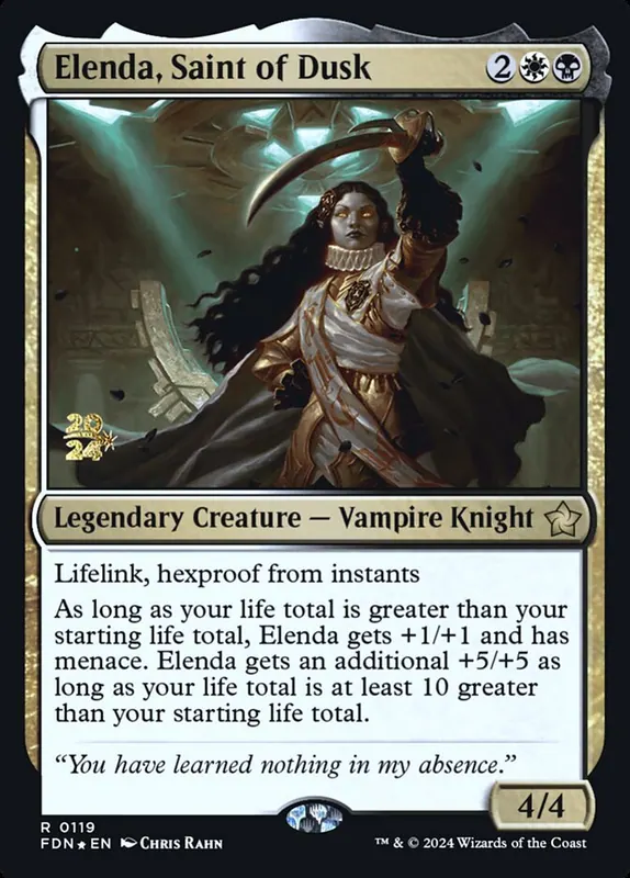 Elenda, Saint of Dusk [Foundations Promos]